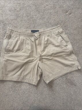 Abercrombie & Fitch Khaki Drawstring Men’s Shorts